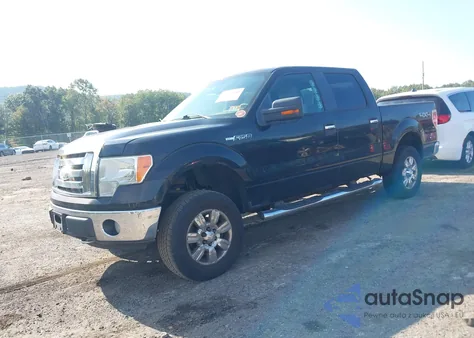 2009 Ford F150 Supercrew из США, поврежденный, VIN 1FTRW14899FB19462